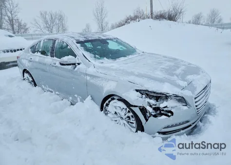 2016 Hyundai Genesis 3.8L from USA, damaged, VIN KMHGN4JE7GU130356